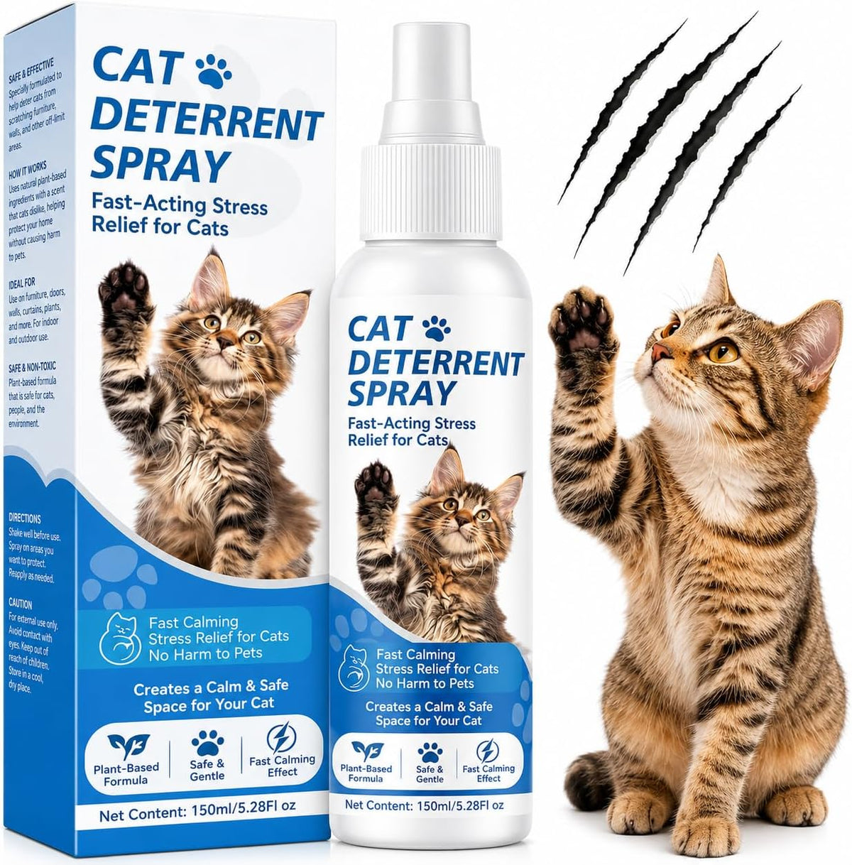 Galitoon cat deterrent spray bottle front view for furniture
