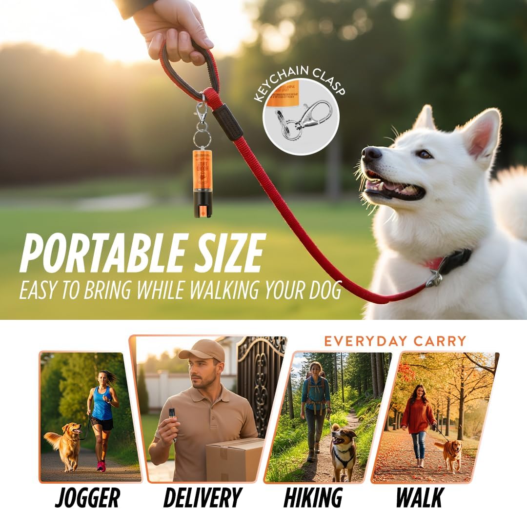 Plant-based citronella spray canister for pet behavior