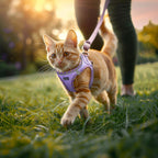Lightweight breathable padded air-mesh inner lining of the Lucy & Co. pet vest.