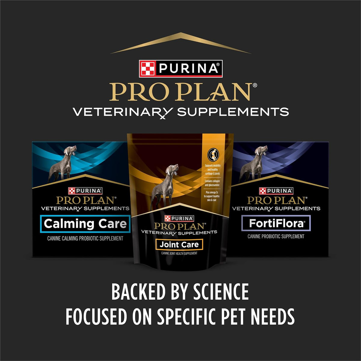 Purina veterinary diets digestive health supplement bottle for occasional diarrhea relief