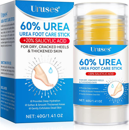 Uruses Urea Foot Care Stick front view showing maximum strength label on packaging