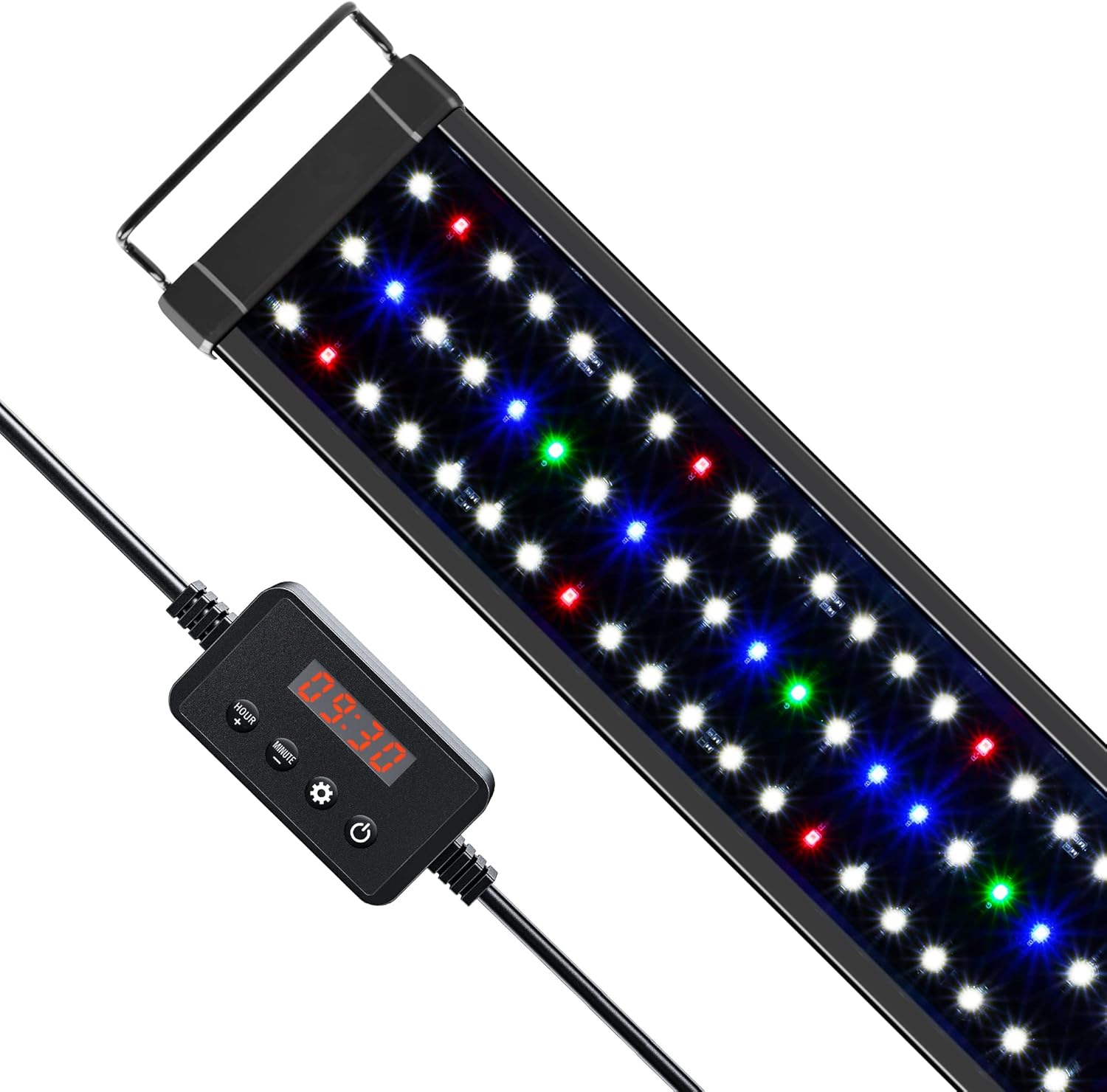 NICREW ClassicLED Plus LED Aquarium Light with Timer, 15 Watts, for 18 to 24 Inch Fish Tank Light, Daylight and Moonlight Cycle, Brightness Adjustable - Image 9