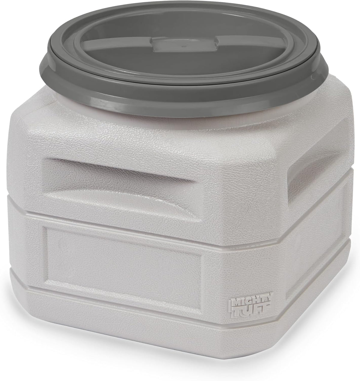 Mighty Tuff Airtight Dog Food Storage Container - 13 Gal, up to 54 lb Capacity - Cat and Dog Food Container with Twist Lid & Handles - BPA-Free, Made in USA - Image 10