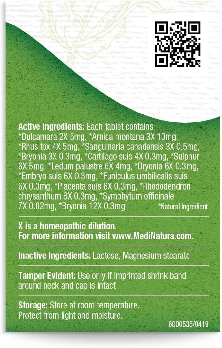 MediNatura T-Relief Pet Arthritis Relief Arnica +12 Powerful Natural Homeopathic Medicines Help Ease Hip & Joint Pain Soreness & Stiffness for Dog & Cat - 90 Tablets - Image 9