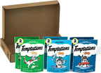 Temptations Classic Crunchy and Soft Cat Treats Feline Favorites Variety Pack, 3 oz. Pouches (Pack of 4) - Image 13