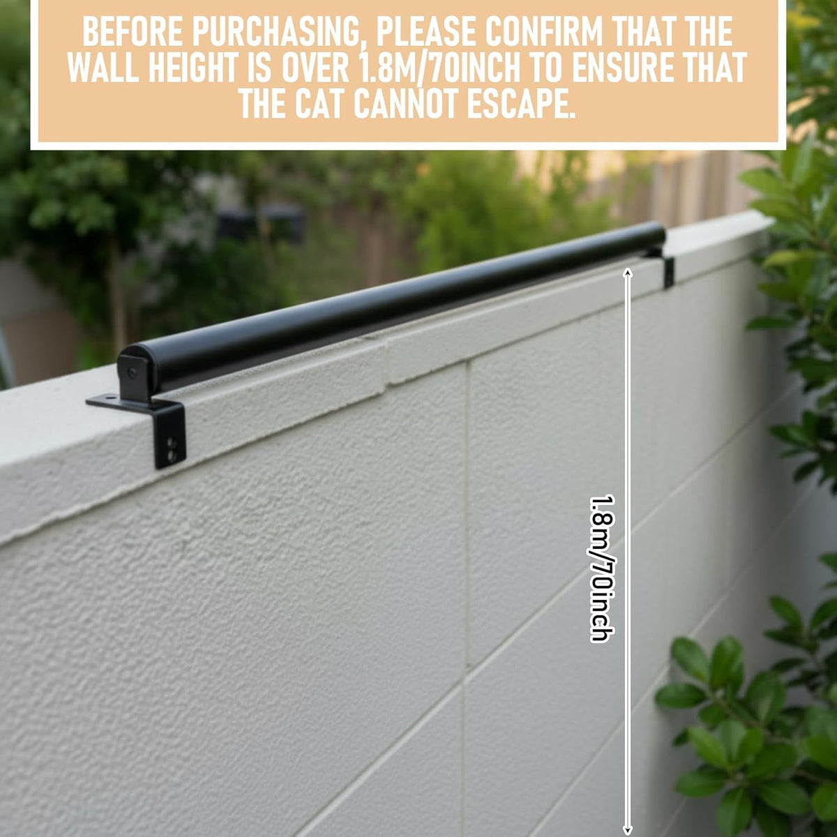 Shimeyao anti-escape barrier installed on balcony railing