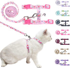 BEAUTYZOO Cat Harness and Leash Set Escape Proof for Walking, Kitten Soft Adjustable Vest Harnesses for Small Medium Large Cats, Easy Control Breathable Plaid Ribbon Nylon for Outdoor Indoor Use - Image 15