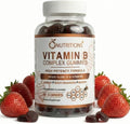 O NUTRITIONS Vitamin B Complex Vegan Gummies front view bottle for energy support