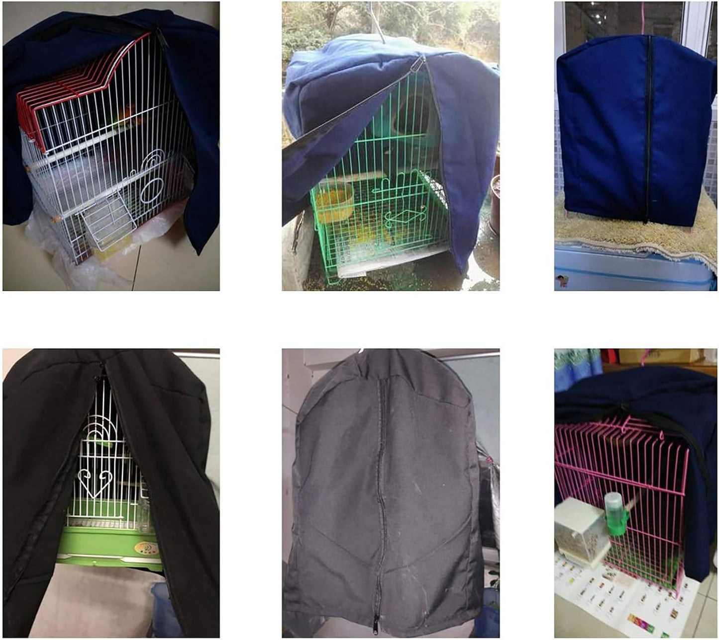 QBLEEV small animal accessory cloth showing all season weather protection features for bird safety