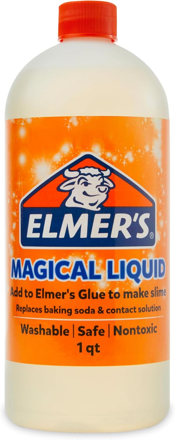 Elmer's Magical Liquid Slime Activator Solution one-quart bottle front view