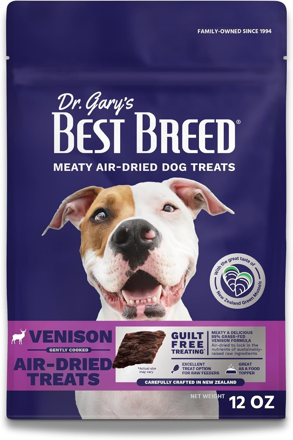 Dr. Gary's Best Breed Air-Dried Dog Treats & Food Topper - Grass-Fed New Zealand Beef, Single Protein for Sensitive Dogs, Grain-Free (12 oz) - Image 12