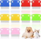 Patelai 10 piece pet tear stain remover comb set front view