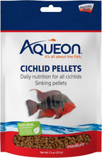Aqueon cichlid daily nutrition formula container profile
