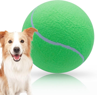 Banfeng Big Tennis Ball for Dogs, Giant Dog Tennis Ball Toy Large Outdoor Sports Gift for Small Medium Large Dog (Yellow, 9.5 inch) - Image 10
