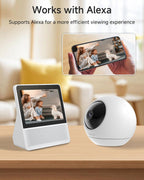 Noorio 4MP high definition indoor security system illustrating the local microSD card slot