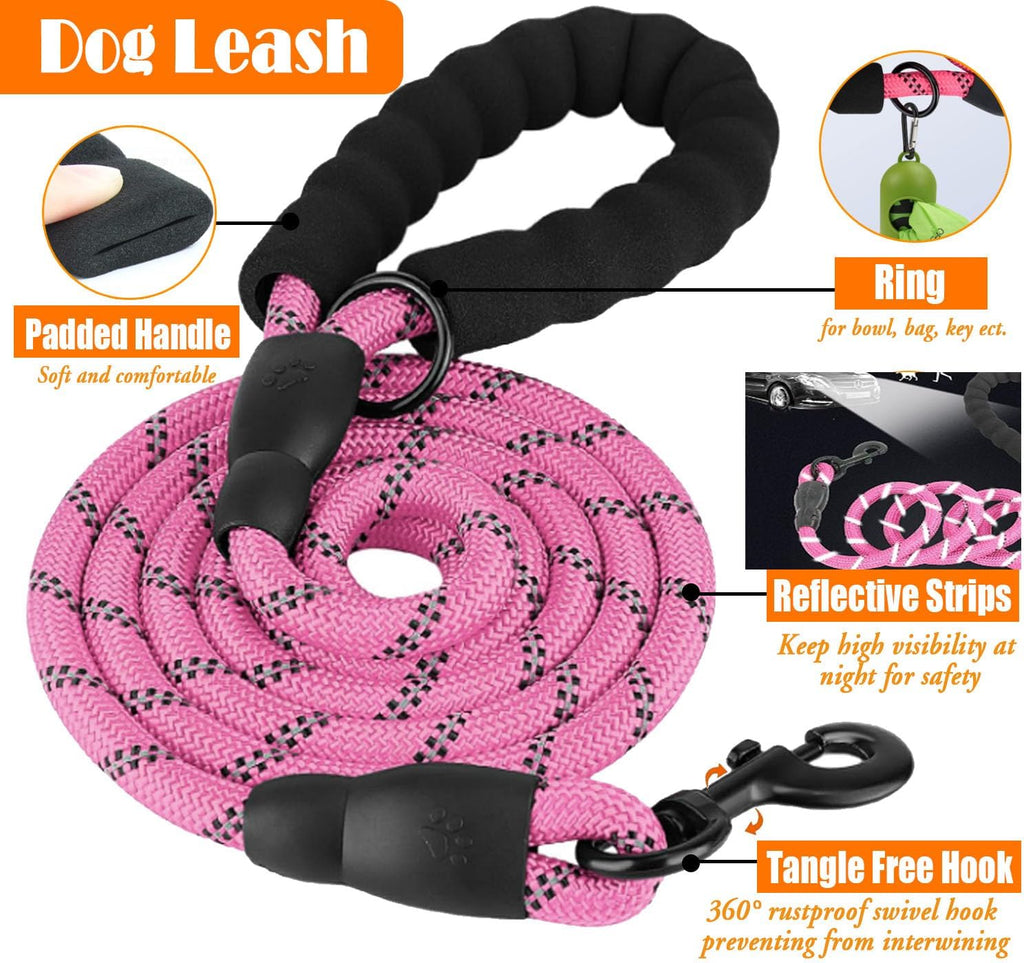 Lobeve large dog harness set with collapsible bowl and dispenser