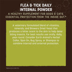 Earth Animal holistic flea and tick prevention supplement one pound tub
