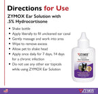 Authentic Zymox ear care product packaging details