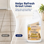 Clean floor surface after using Noyatech enzyme cleaner