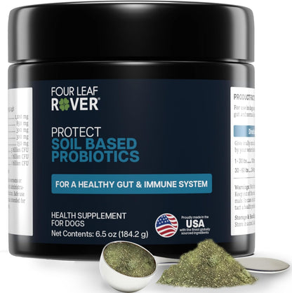 Four Leaf Rover Protect - Probiotics for Dogs - Veterinarian Formulated - with Natural Prebiotics and Antioxidants - Detoxification & Gut Health - 30 Day Large Dog Supply - Image 10