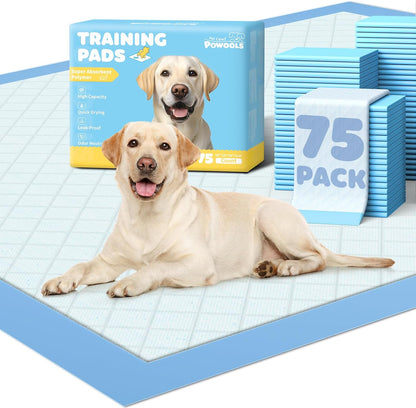 Powools authentic USA imported dog training pads for house potty training.