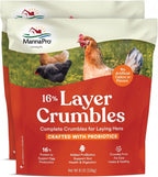 Manna Pro Layer Pellets Chicken Feed, 16% Protein, Digestive Aid, 8 lb Bag - Image 9