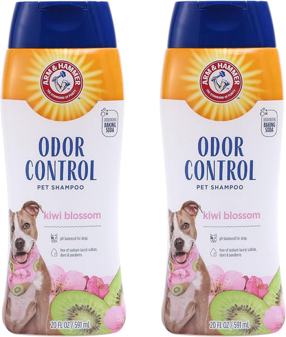 Arm & Hammer Deodorizing Dog Shampoo with Baking Soda for Odor Control, Tearless Moisturizing Formula for Sensitive Skin, Fresh Kiwi Blossom Scent, Safe for Dogs and Puppies, 20 Fl Oz - Image 10