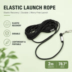 Stainless steel swivel hook attached to the bird training leash