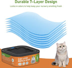 Lisyee cat litter refill cartridge 4 pack packaging