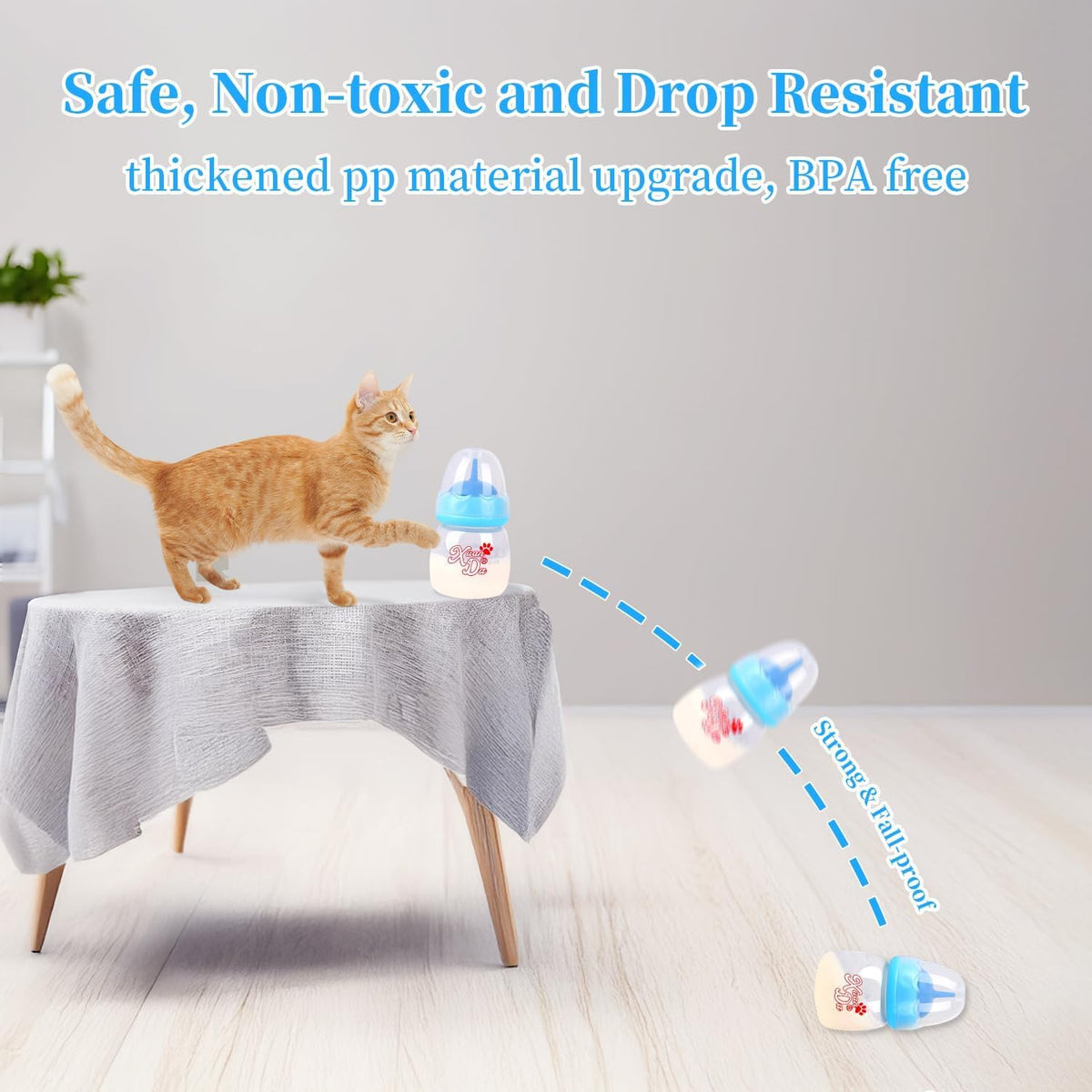 Complete Xuanda sixty milliliter pet feeding kit packaging showing all components clearly.