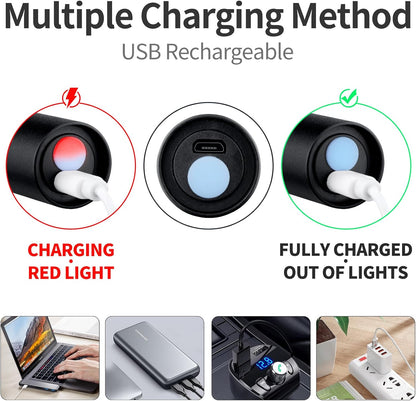 Darkbeam mini powerful UV detector showcasing the integrated USB charging port configuration.