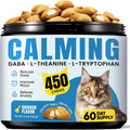 BuddyCheer calming cat treats front view of four hundred and fifty count container