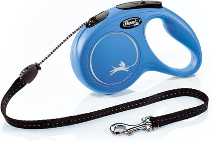 FLEXI Classic Cord Retractable Dog Leash for Small Dogs up to 26 lbs. - 16 ft., Blue | Tangle-Free Cord Design with One-Handed Brake, Pause, Lock|German Quality Product - Image 12