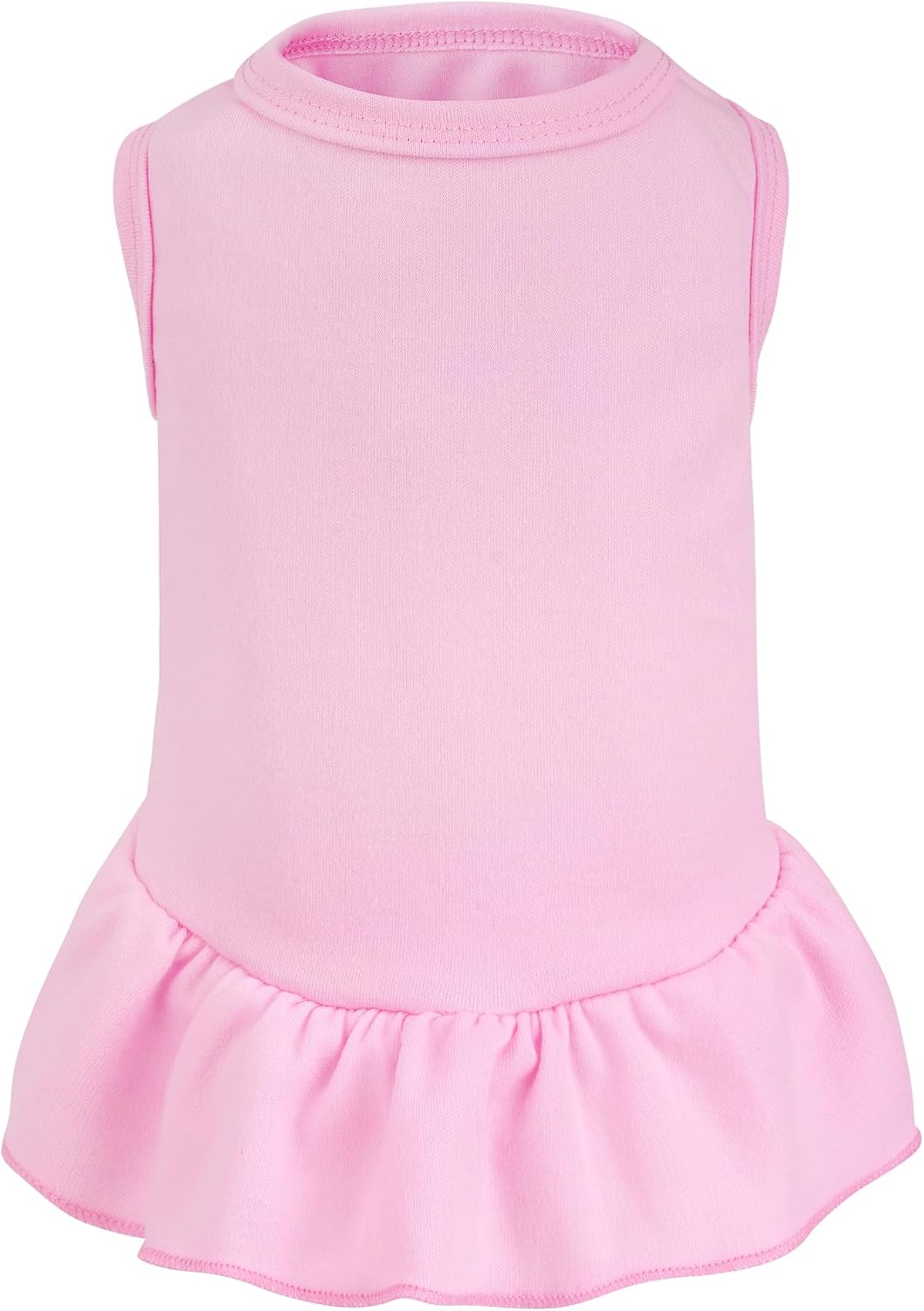 Dog Dresses Cat Skirt Solid Color Dog Clothes Summer Sleeveless Puppy Girl Clothes for Small Pet Dogs Cats (Dark Green, Small) - Image 13