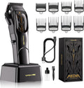 SUPRENT PRO professional hair clippers front view showing mecha design