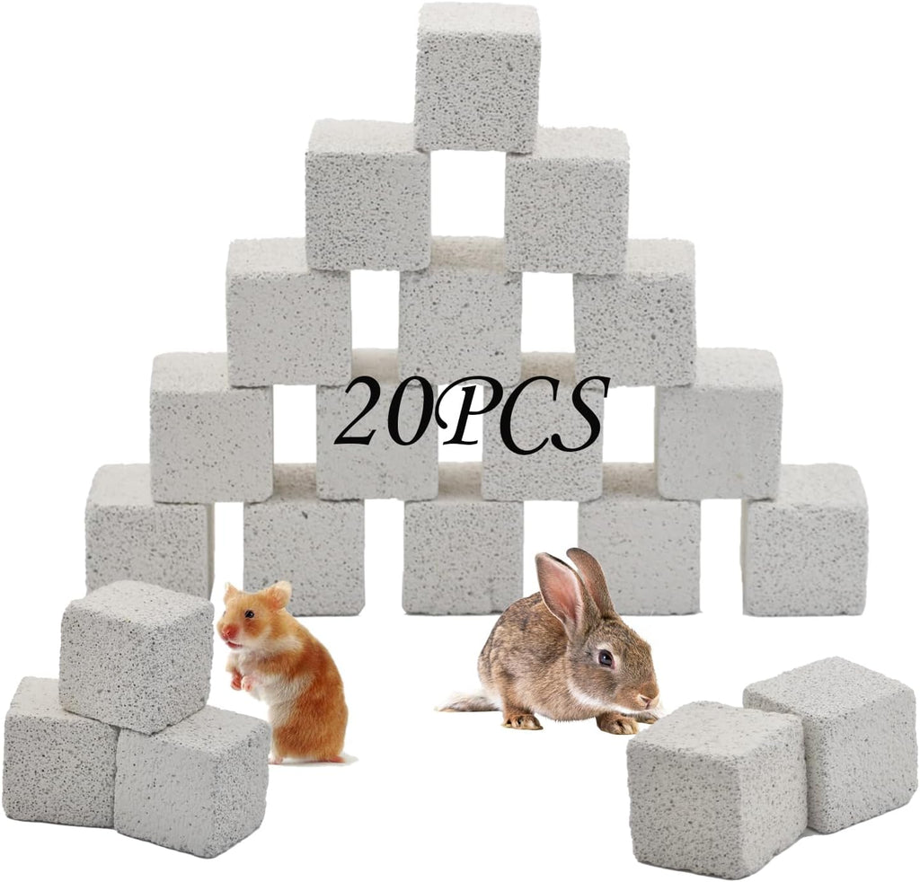Non toxic lava stone chew toys for hamsters and rats