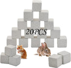 Non toxic lava stone chew toys for hamsters and rats