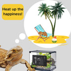 Packaging and included components of Besto reptile heating pad