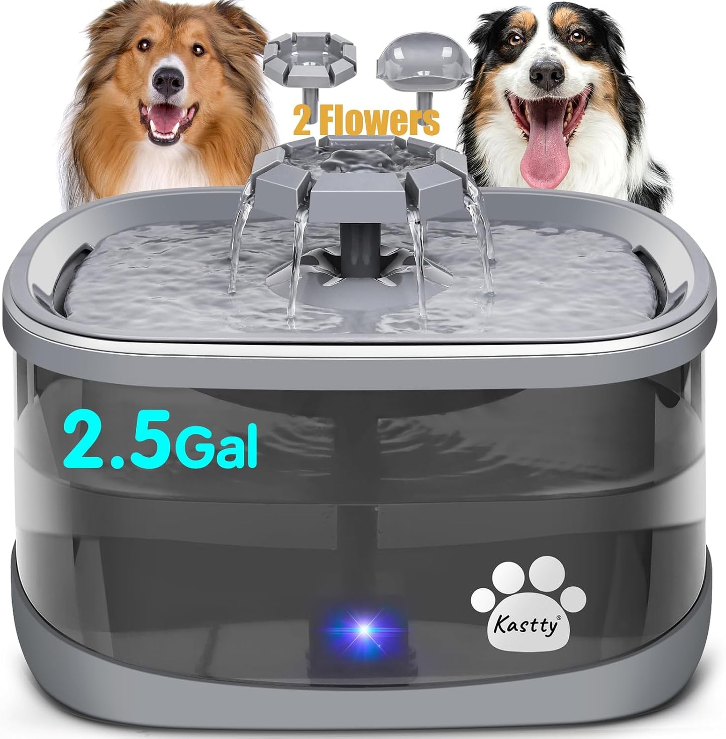 Kastty filter components for 9L pet water dispenser