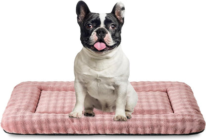 Pet Bed Mat Crate Pad for Cats Small Dogs, Washable Soft Pet Sleeping Mat Kennel Pad with 3D Bubble Pattern, Dusty Purple, 24"x 18" - Image 14