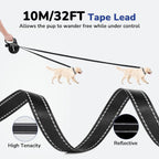 Pecute dog leash ergonomic handle and control button close up