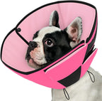 Queenmore Dog Cone XL, Soft Dog Cones for Large Dogs After Surgery, Cone for Dogs to Stop Licking, Elizabethan Collar for Pet, Alternative to Recovery Collar for Large Breeds, Blue XL - Image 12