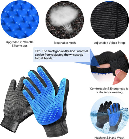 Coyrasth pet deshedding kit components organized neatly against a clean retail background