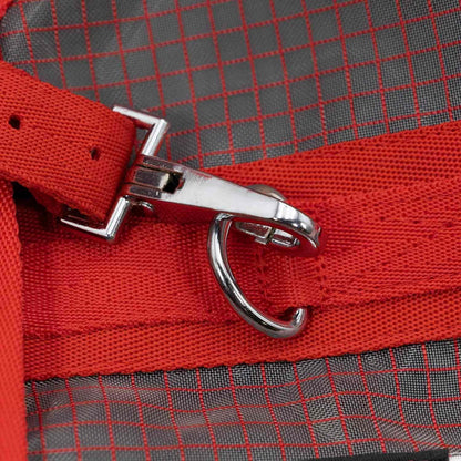 Jeffers Romper Stomper equine summer sheet folded showing included neck accessory