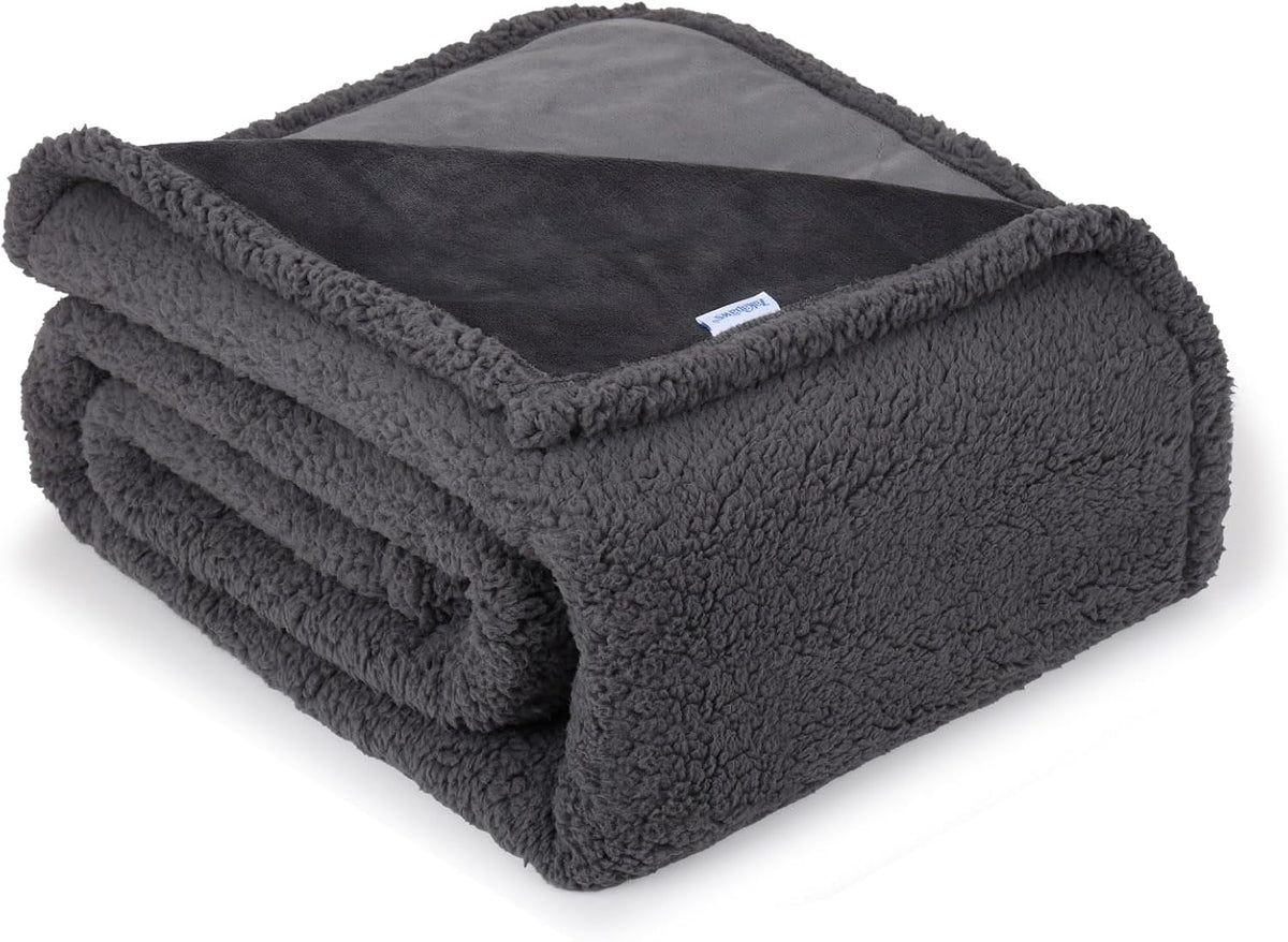 Premium Cooling Blanket for Medium Dogs - Breathable Summer Cold Pet Throw Blanket, Q-MAX>0.5, Washable Durable Soft Cooling Cat Mat for Hot Weather, Grey,30x40 - Image 15