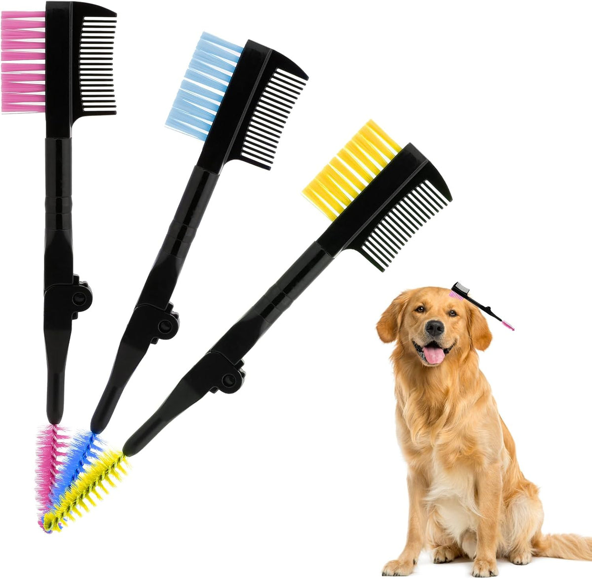 Packaging display of Abeillo eye cleaning comb set
