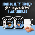 Premium USA imported wet dog food topper for puppies