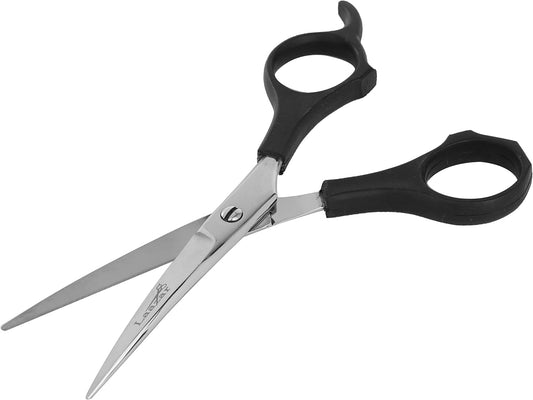 Close up of Laazar curved grooming shear blade