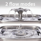Veken Innovation Award Winner Stainless Steel Cat Water Fountain, 108oz, C1 - Image 7