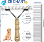 Twellife two-piece professional pet grooming tool kit